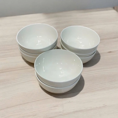 Bộ 10 Bát Cơm Trắng 11cm Dày Loại 1 - Combo Giá 114.000 VNĐ, chất lượng cao 5