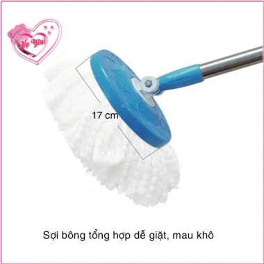 Bộ 10 bông lau nhà tròn xoay 360° - Thay thế, phù hợp mọi cây lau 111.895₫
