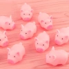 Bộ 10 Bóp Mini Hồng Lợn Nhựa Dễ Thương, Âm Thanh, Đồ Chơi Heo Con 55.770₫ 5