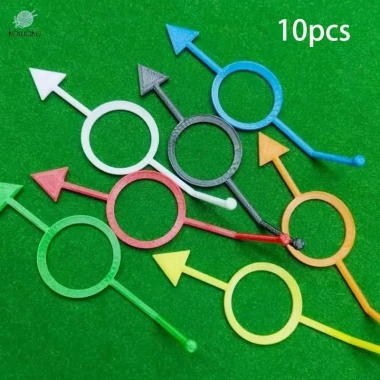 Bộ 10 bút đánh dấu vị trí bóng luyện tập bi-a cho người mới bắt đầu và trẻ em - Giá ưu đãi 75.600 VND