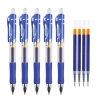 Bộ 10 Bút Gel Rút Đầu 0.5mm Mực Gel Đen/Đỏ/Xanh, Dành Cho Học Sinh và Văn Phòng - Giá Ưu Đãi 42.768 VND 9