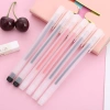 Bộ 10 bút gel vỏ trong nhám, mực đen-xanh, ngòi 0.5mm, viết đậm êm, không tắc, chỉ 15.000đ 4