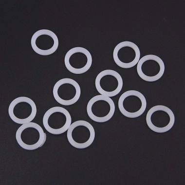Bộ 10 cái Khoen Nhựa Tròn 2cm Giá chỉ 15.000đ tiện dụng cho thủ công và làm bánh 5