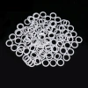 Bộ 10 cái Khoen Nhựa Tròn 2cm Giá chỉ 15.000đ tiện dụng cho thủ công và làm bánh 7