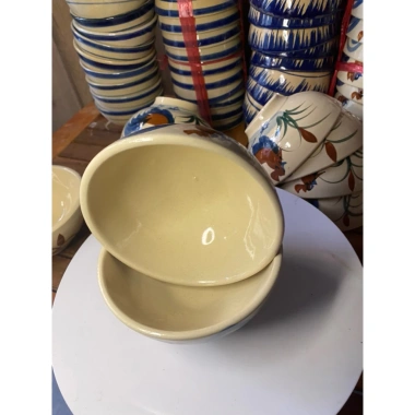 Bộ 10 chén ăn cơm gà trống cổ xưa ĐK 12cm - Gốm Lái Thiêu không chấm chân, giá ưu đãi 220k 3 Bộ 10 chén ăn cơm gà trống cổ xưa ĐK 12cm - Gốm Lái Thiêu không chấm chân, giá ưu đãi 220k 3
