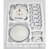 Bộ 10 Chén Sứ Ăn Cơm Cao Cấp Họa Tiết Gấu Đội Nón Dễ Thương – An Toàn, Đẹp Bền, 139.000₫ 5