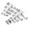 Bộ 10 chiếc khoá gài kẹp vali, tủ, hòm inox cỡ bé - Giá ưu đãi 80.000₫ 5