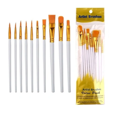 Bộ 10 Cọ Sơn Màu Nước Nghệ Sĩ Bàn Chải Vẽ Tranh Chất Lượng Giá Ưu Đãi 46.018 VND 10 Bộ 10 Cọ Sơn Màu Nước Nghệ Sĩ Bàn Chải Vẽ Tranh Chất Lượng Giá Ưu Đãi 46.018 VND 10