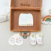 Bộ 10 Đôi Bao Tay, Bao Chân, Mũ BUNNY Tai Thú Siêu Cưng Cho Bé 3