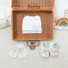 Bộ 10 Đôi Bao Tay, Bao Chân, Mũ BUNNY Tai Thú Siêu Cưng Cho Bé 8