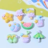 Bộ 10 Jibitz Sticker Charm Du Lịch Biển Gắn Đẹp Phụ Kiện Trang Trí Đã Gắn Nút 2