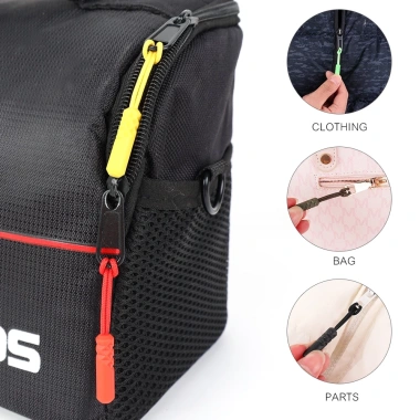 Bộ 10 Kẹp Dây Kéo Thay Thế Dây Thừng, Khóa Kéo, Vali - Siêu Bền, Dễ Dùng, Giá Ưu Đãi