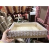 Bộ 10 khay gỗ viền ren hoả tốc - Đựng quà Tết sang trọng, giá chỉ 82.000₫