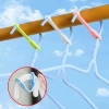 Bộ 10 khóa cố định móc treo áo quần HOUSEEKER silicone chống gió, chống trượt - dùng ngoài trời, giá chỉ 33.000₫