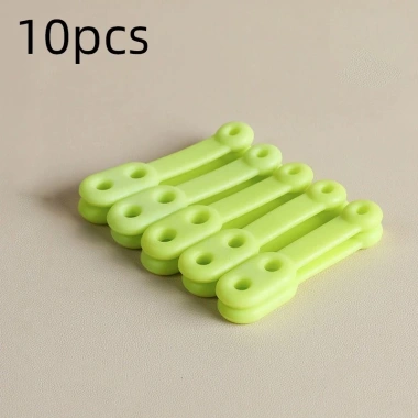 Bộ 10 khóa cố định móc treo áo quần HOUSEEKER silicone chống gió, chống trượt - dùng ngoài trời, giá chỉ 33.000₫ 8