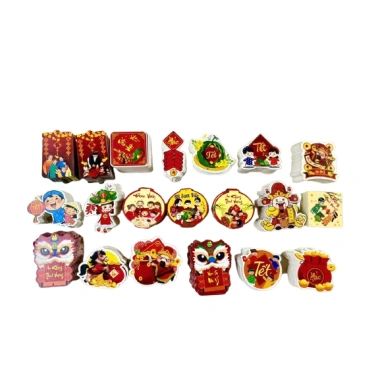 Bộ 10 Liễn Treo Cây Trang Trí Tết - Đào Quất Mai, Cây Cảnh Đón Xuân Giá 21.000₫