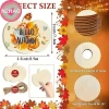 Bộ 10 miếng cắt bí ngô DIY Halloween - Mảnh cắt đa dạng, có thể sơn, trang trí tiệc Lễ Tạ Ơn - Giá chỉ 68.310₫ 9
