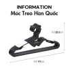 Bộ 10 móc phơi quần áo Ollyhome ST50 - Móc treo áo, đồ, giá chỉ 69.000 VND 2