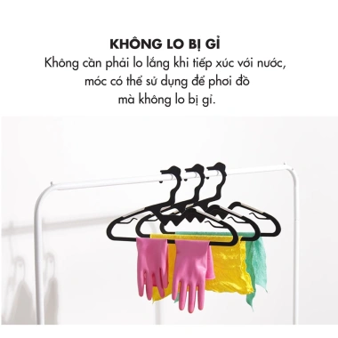 Bộ 10 móc phơi quần áo Ollyhome ST50 - Móc treo áo, đồ, giá chỉ 69.000 VND 8 Bộ 10 móc phơi quần áo Ollyhome ST50 - Móc treo áo, đồ, giá chỉ 69.000 VND 8