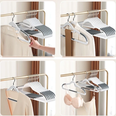 Bộ 10 Móc treo áo LOMO cao cấp, thiết kế điểm G xoay 360, chống trượt, chắc chắn - Giá chỉ 129.000₫ 5