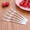 Bộ 10 nĩa xiên trái cây - nĩa ăn ốc - tiện dụng, giá ưu đãi 12.000 VND, chất liệu an toàn, dùng cho mọi món ăn