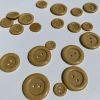 Bộ 10 Nút vân gỗ nhựa bóng - Trang trí handmade, kết áo, giá ưu đãi 15.000 VND 4