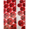 Bộ 10 tem chữ Tết dưa, decal đỏ thiệp Tết, set 10 nhãn, hộp bánh mứt, 15.000đ 2