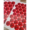 Bộ 10 tem chữ Tết dưa, decal đỏ thiệp Tết, set 10 nhãn, hộp bánh mứt, 15.000đ 4