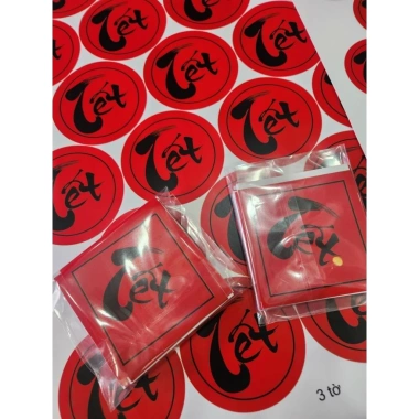 Bộ 10 tem chữ Tết dưa, decal đỏ thiệp Tết, set 10 nhãn, hộp bánh mứt, 15.000đ 8 Bộ 10 tem chữ Tết dưa, decal đỏ thiệp Tết, set 10 nhãn, hộp bánh mứt, 15.000đ 8