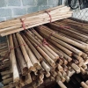 Bó 10 thanh gỗ tròn 4cm x 120cm - Cán chổi, vòng hoa, giàn leo, trang trí vườn, 50.000 VND 8