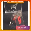Bộ 10 thẻ số bàn mica trong suốt – Giá gốc 163.804đ, giảm còn 132.100đ, bền đẹp