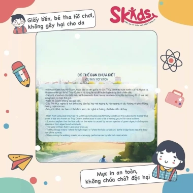 Bộ 10 Truyện Hà Nội - Sài Gòn Du Kí Song Ngữ cho Trẻ 4-12, Lịch Sử - SBOOKS 237.6k 3