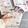 Bộ 10 túi giấy nơ hồng 12x17cm, họa tiệt xinh, gói hàng & quà tặng - 13.000đ 2