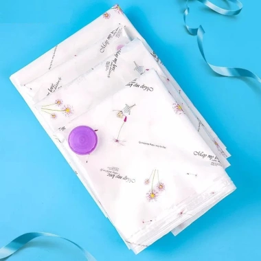 Bộ 10 Túi Hút Chân Không Bảo Quản Quần Áo + Tặng Túi Lưới Giặt - Chỉ 67.000₫