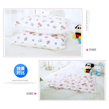 Bộ 10 túi hút chân không đựng chăn màn, quần áo + bơm tay - Giá chỉ 232.400đ 6