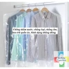 Bộ 10 túi nylon trong suốt treo quần áo - Chống bụi, chống nước, tiện cho tủ đồ, giá 27.000₫