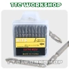 Bộ 10 tuốc nơ vít 4 cạnh chống trượt, 65mm, PH2 từ tính, chân lục giác - 21.000đ 2