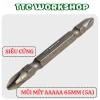 Bộ 10 tuốc nơ vít 4 cạnh chống trượt, 65mm, PH2 từ tính, chân lục giác - 21.000đ 3
