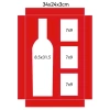 Bộ 10 vỏ hộp cứng và túi giấy Bính Ngọ 2.026, khay 3 hũ lục giác, đựng rượu 750ml giá 850.000 VND 6