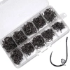 Bộ 100-500 Móc Câu Cá Thép Carbon Cao, Gai Sắc Nét – Giá 43.120₫ giảm từ 53.900₫ 3
