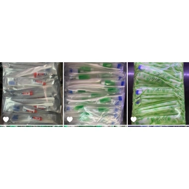 Bộ 100 bàn chải + kem HOA ĐỎ thanh lịch - Giảm giá 20% chỉ 120.000đ