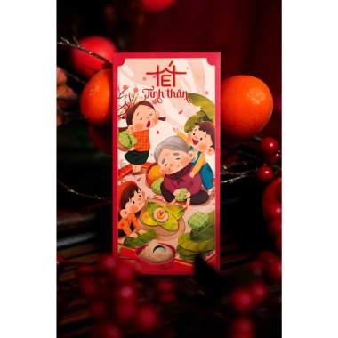 Bộ 100 lì xì Tết An Yên Việt Nam - Chia Đều Nhiều Mẫu, Giá chỉ 52.000 VND 7