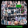 Bộ 100 miếng dán KPOP BABYMONSTER GO UP – Hình dán nhật ký, hành lý, giá 63.720 VND