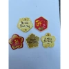 Bộ 100 Tag Hoa Trang Trí Giỏ Quà Tết 6x7cm - 50 Mẫu Không Keo Giá 29.599đ 4