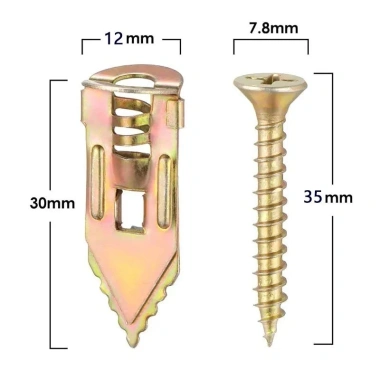 Bộ 100 vít neo vách thạch cao - Không cần khoan, treo rèm, gương, khung ảnh nhanh chóng, chắc chắn, giá 45.000đ 5