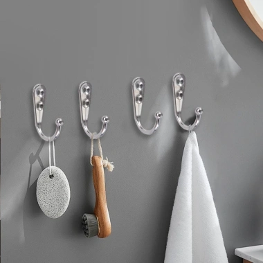 Bộ 10/20/30 Móc Hợp Kim Ốc Vít Treo Tường - Móc Áo Khăn Túi Mũ, Nhà Bếp, Phòng Tắm, Giá chỉ 66.990đ 7