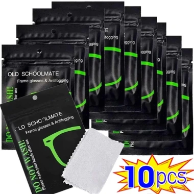 Bộ 10/20/30 Vải Lau Siêu Mịn Microfiber Chống Sương Mù - Lau Kính Mắt, Màn Hình, Trang Sức