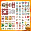 Bộ 10/20/50 hình dán Giáng sinh Noel cute – Trang trí xe, laptop, nón bảo hiểm, giá chỉ 14.868 VND