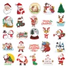 Bộ 10/20/50 hình dán Giáng sinh Noel cute – Trang trí xe, laptop, nón bảo hiểm, giá chỉ 14.868 VND 2