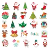Bộ 10/20/50 hình dán Giáng sinh Noel cute – Trang trí xe, laptop, nón bảo hiểm, giá chỉ 14.868 VND 3